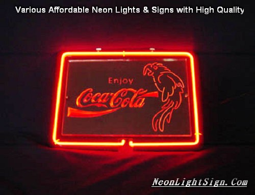 Coca Cola Coke Enjoy Soda 3D Beer Bar Neon Light Sign