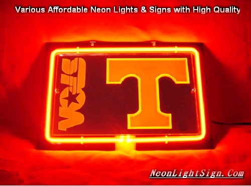 NCAA TENNESSEE VOLS 3D Beer Bar Neon Light Sign