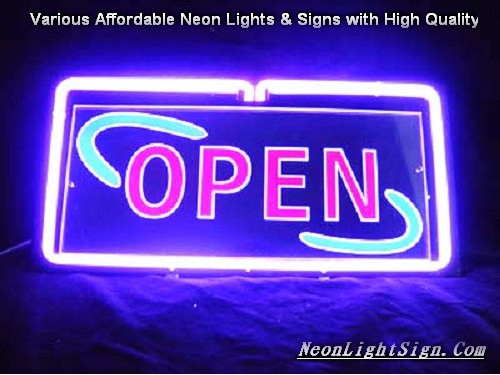 OPEN 3D Beer Bar Neon Light Sign
