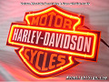 Harley Davidson HD MotorCycle Neon Light Sign