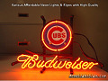 MLB Chicago Cubs Budweiser Beer Bar Neon Light Sign