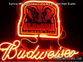 NCAA Alabama Crimson Tide Budweiser Beer Bar Neon Light Sign