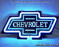 Chevrolet Logo Automobile Neon Bar Light Sign