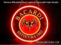 Bacardi BSTDCUBA 1862 Logo 3D Beer Bar Neon Light Sign