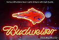 NBA Charlotte Bobcats Budweiser Beer Bar Neon Light Sign
