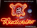 MLB Pittsburgh Pirates Budweiser Beer Bar Neon Light Sign