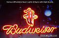 NBA Houston Rockets Budweiser Beer Bar Neon Light Sign
