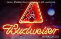 MLB Arizona Diamondbacks Budweiser Beer Bar Neon Light Sign