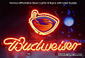 NHL Atlanta Thrashers Budweiser Beer Bar Neon Light Sign