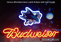 NHL San Jose Sharks Budweiser Beer Bar Neon Light Sign