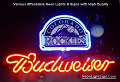 MLB Colorado Roc Budweiser Beer Bar Neon Light Sign