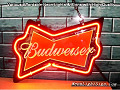 BUDWEISER 3D Beer Bar Neon Light Sign