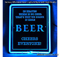 Decoration 3D Beer Bar Neon Light Sign