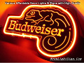 Budweiser Lizard Road 3D Beer Bar Neon Light Sign