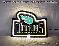 NFL Tennessee Titans 3D Beer Bar Neon Light Sign