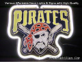MLB Pittsburgh Pirates 3D Beer Bar Neon Light Sign