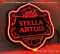 Stella Artois 3D Beer Bar Neon Light Sign