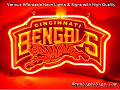 NFL CINCINNATI BENGALS 3D Beer Bar Neon Light Sign