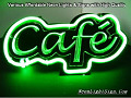 Cafe Coffee 3D Beer Bar Neon Light Sign