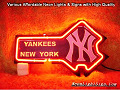 MLB New York Yankees 3D Beer Bar Neon Light Sign