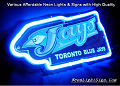 MLB Toronto Blue Jays 3D Beer Bar Neon Light Sign