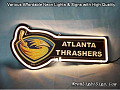 NHL Atlanta Thrashers 3D Beer Bar Neon Light Sign