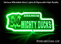 NHL ANAHEIM MIGHTY DUCKS 3D Beer Bar Neon Light Sign