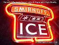 SMIRNOFF ICE 3D Beer Bar Neon Light Sign