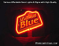 LABATT BLUE 3D Beer Bar Neon Light Sign